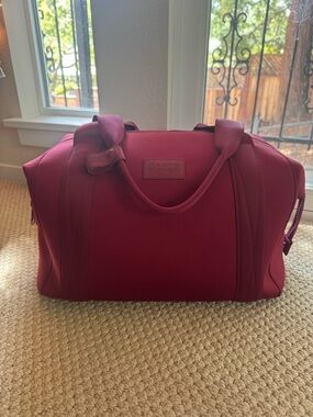 Dagne Dover Large Landon Weekender Duffel in Spice